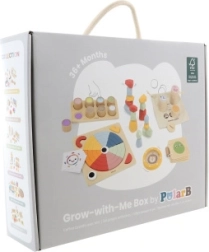 POLARB medinis edukacinis rinkinys / dėžutė GROW-WITH-ME vaikams nuo 36+ mėn.