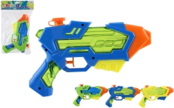 Plastikinis vandens pistoletas 22 cm – 3 spalvos