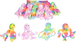 Colorful octopus keychain - 1 piece