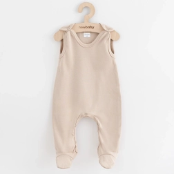 Baby footed overalls New Baby Classic II light beige