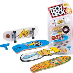 Tech Deck fingerboardų rinkinys 4 mini riedlenčių Ultra DLX Simpsons