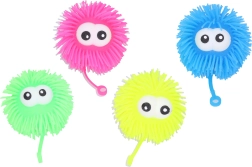 Šviečiantis kamuoliukas su akimis 9 cm