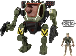 Kovinis mecha kovos robotas su efektais 26 cm