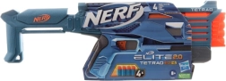 Nerf Elite 2.0 Tetrad QS-4 smiginis šovinukams