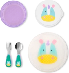 Skip Hop Zoo valgymo rinkinys 5 vnt. vienaragis vaikams nuo 12 mėn.
