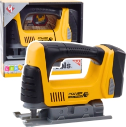 Children's Interactive Cutting Saw with Light Effects Yellow