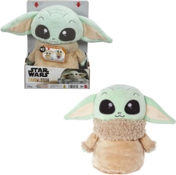 Šokinėjantis pliušinis žaislas Grogu STAR WARS 28 cm
