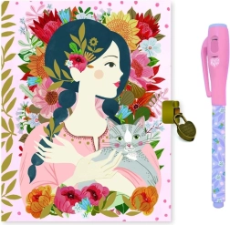 Slaptas dienoraštis su magišku rašikliu DJECO Oana