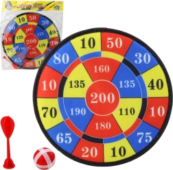 Target with Velcro and Scoring Points