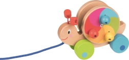 Wooden Pull-Along Snail GOKI