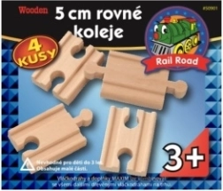 Tiesūs bėgiai 5 cm – jungtys, 4 vnt.