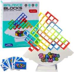 Balansuojantis Tetris bokštas – vikrumo ir loginis žaidimas vaikams
