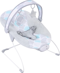 Vibrating baby bouncer FreeON Enjoy – Blue