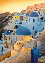 Dėlionė TREFL Premium Plus Photo Odyssey: Oia, Santorini 1000 dalių