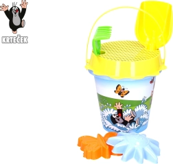 smėlio rinkinys Kurmis 1,5 l mėlynas