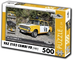 Puzzle Retro Cars VAZ 2102 Combi VB 500 pieces