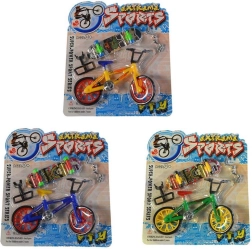 Pirštų fingerboard su BMX dviračiu