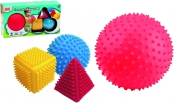 Sensorinis LITTLE HERO geometrinių formų rinkinys, 4 vnt.