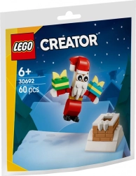 Lego Creator – Kalėdų Senelis ir kalėdinis kaminas