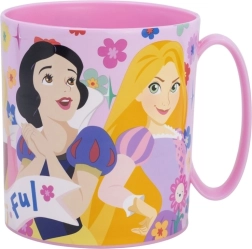 Plastikinis puodelis 390 ml DISNEY PRINCEZNY – rožinis