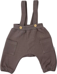 Koala Pure brown baby overalls