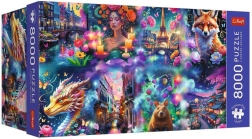 Puzzle Trefl Premium Plus Colorful World 8000 Pieces