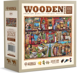 WOODEN CITY Wooden Puzzle Museum Shelves 1010 pieces