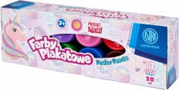 ASTRA pastelinių temperos dažų rinkinys 12×20 ml – vienaragis