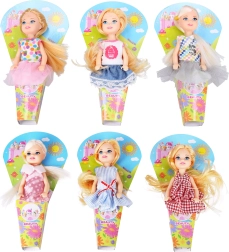 Lėlytė 12 cm – miniatiūrinis kolekcionuojamas žaislas