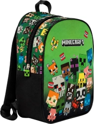 Vaikiška Minecraft kuprinė žalia 26 cm