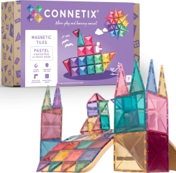 Connetix Pastel Starter Pack magnetinis konstruktorius 64 vnt.
