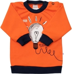 Children's Cotton Long-Sleeve T-Shirt New Baby Happy Bulbs 74 (6–9 months)
