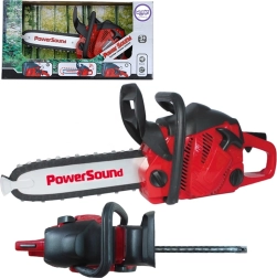 Vaikiškas elektrinis grandininis pjūklas su garsu PowerSound
