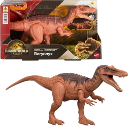 Dinozauro figūrėlė Baryonyx JURASSIC WORLD Rebirth Wild Roar su garsu 18 cm