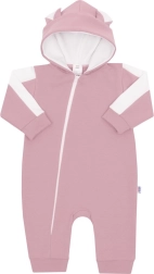 Baby sweat jumpsuit New Baby The Best pink