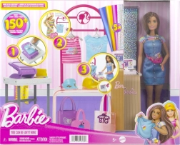 Barbie mados dizainerė – Make & Sell Boutique žaidimų rinkinys