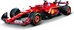 Model kit bburago 1:24 ferrari f1 sf24 2024 charles leclerc with stand