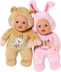 BABY born snuggle buddy for the tiniest 18 cm – plush doll bear or bunny