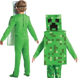 Creeper kostiumas vaikams 4–6 metų iš žaidimo Minecraft