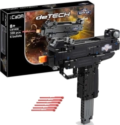 Konstruktorius: blokinė pistoleto Micro UZI su šoviniais – DOUBLE EAGLE