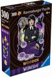 Medinės dėlionės „Wednesday“ 300 dalių Ravensburger