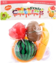 Kids' fruit cutting set in a bag