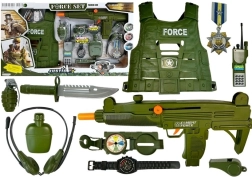Military Toy Set with Sound Effects