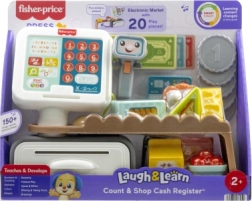 Kalbanti „Fisher‑Price“ kasa su skeneriu ir „Smart Stages“ (cz/sk/eng/hu/pl)