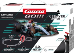 Carrera GO!!! lenktynių rinkinys Mercedes F1 Hamilton
