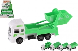 Miesto tarnybų plastikinis automobilis 12 cm su atbulinės įtempimo funkcija