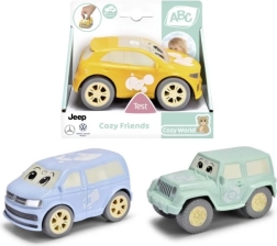 Cozy Friends žaislinių automobiliukų miksas – 3 rūšys