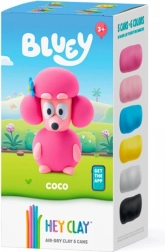 Plastelinas HEY CLAY Bluey – Coco