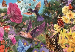 Puzzle World of Hummingbirds and Butterflies 200 pieces