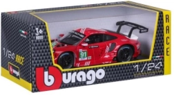 Bburago metalinis automobilio modelis Porsche 911 RSR LM 2020 masteliu 1:24